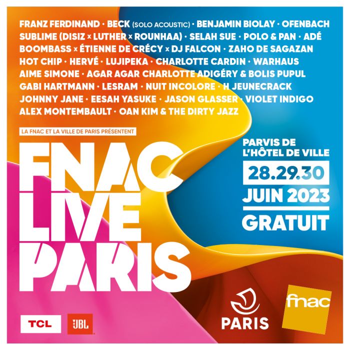 Fnac Live Paris : la programmation complète dévoilée