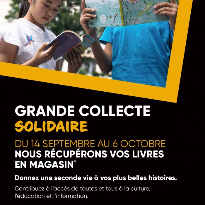 La Fnac organise la 12ème édition de la grande collecte solidaire